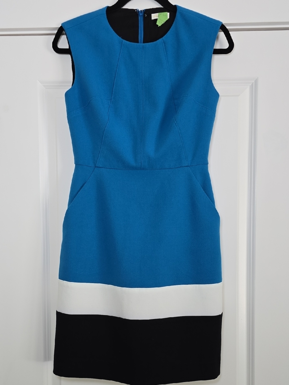 Anthropologie Shoshanna Color Block Sleeveless Dress Women's Size 2